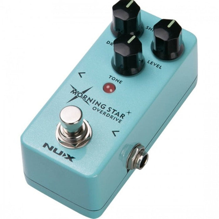 NUX Morning Star Overdrive Mini Effects Pedal w/ Switchable Circuit (NXNOD3) - Gsus4