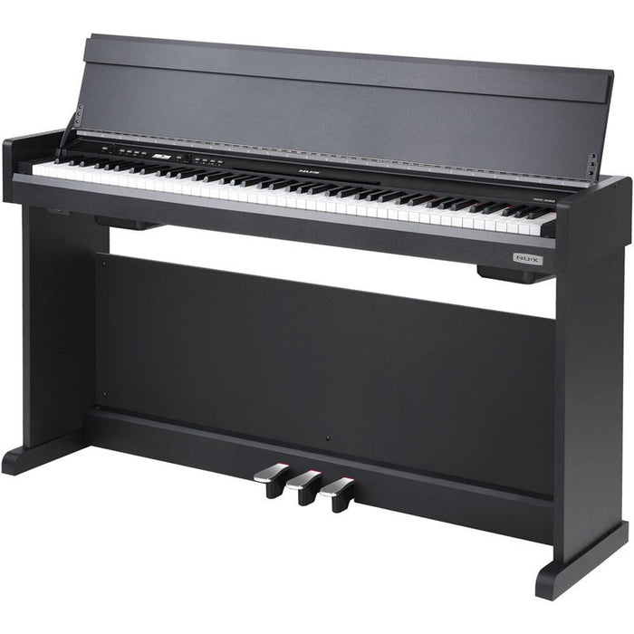 NUX NCK-330 Upright 88-Key Digital Piano in Black Finish (NXNCK330B) - Gsus4