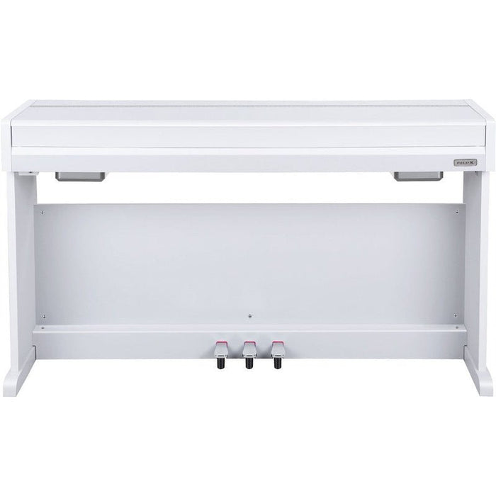 NUX NCK-330 Upright 88-Key Digital Piano in White Finish (NXNCK330WH) - Gsus4