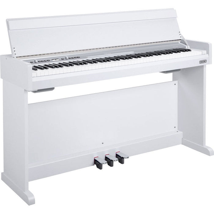 NUX NCK-330 Upright 88-Key Digital Piano in White Finish (NXNCK330WH) - Gsus4