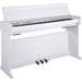 NUX NCK-330 Upright 88-Key Digital Piano in White Finish (NXNCK330WH) - Gsus4