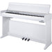 NUX NCK-330 Upright 88-Key Digital Piano in White Finish (NXNCK330WH) - Gsus4