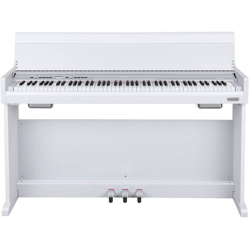 NUX NCK-330 Upright 88-Key Digital Piano in White Finish (NXNCK330WH) - Gsus4