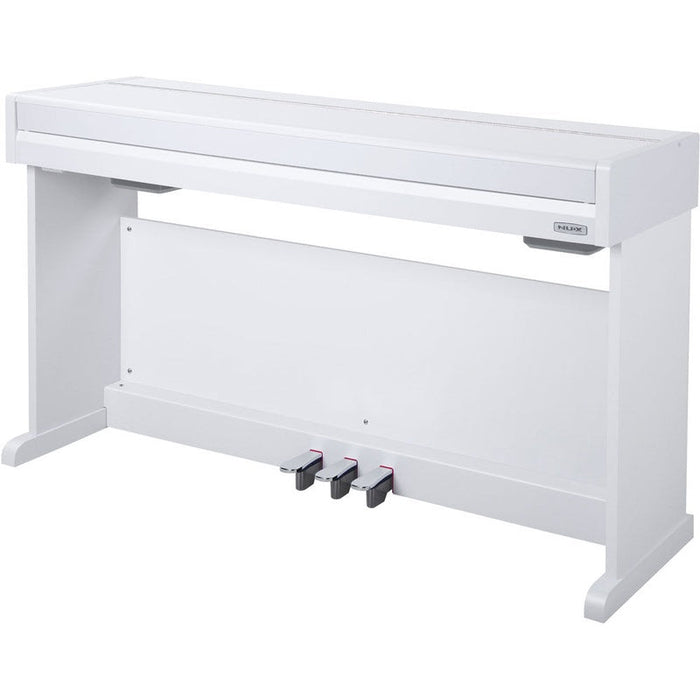 NUX NCK-330 Upright 88-Key Digital Piano in White Finish (NXNCK330WH) - Gsus4