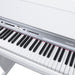 NUX NCK-330 Upright 88-Key Digital Piano in White Finish (NXNCK330WH) - Gsus4