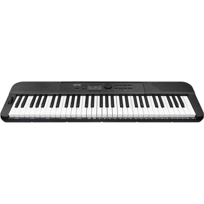 NUX NEK-100 Portable 61-Note Keyboard in Black (NXNEK100) - Gsus4