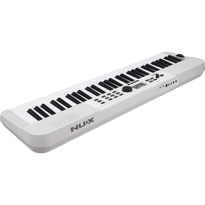 NUX NEK-110 Portable 61-Note Keyboard in White (NXNEK110) - Gsus4