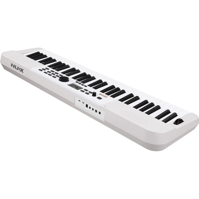 NUX NEK-110 Portable 61-Note Keyboard in White (NXNEK110) - Gsus4