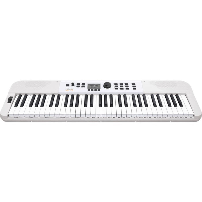 NUX NEK-110 Portable 61-Note Keyboard in White (NXNEK110) - Gsus4