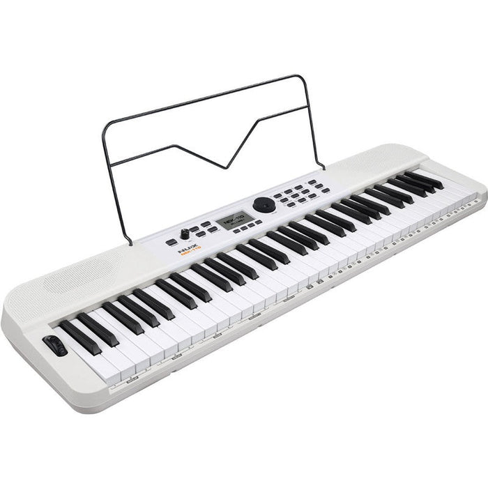 NUX NEK-110 Portable 61-Note Keyboard in White (NXNEK110) - Gsus4