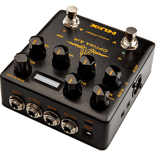 NUX Optima Air Acoustic Simulator & IR Loader Effects Pedal (NXNAI5OPTIMA) - Gsus4
