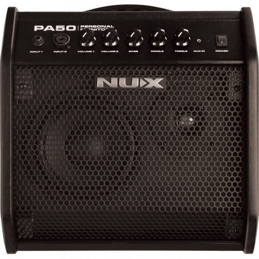 NUX PA-50 50W Personal Drum Monitor Amp (NXPA50) - Gsus4