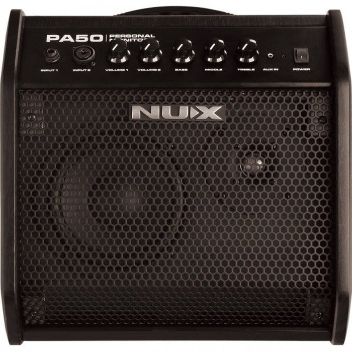 NUX PA-50 50W Personal Drum Monitor Amp (NXPA50) - Gsus4