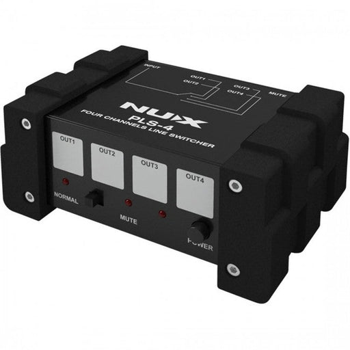 NUX PLS-4 Line Switcher 4-Channel (NXPLS4) - Gsus4