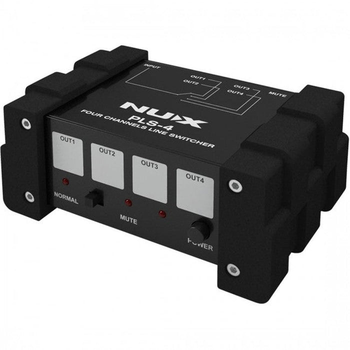 NUX PLS-4 Line Switcher 4-Channel (NXPLS4) - Gsus4