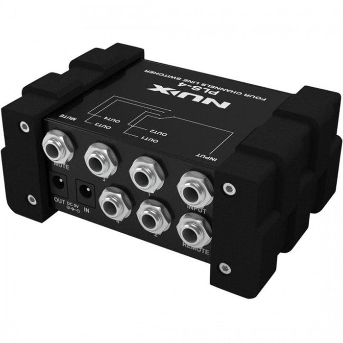 NUX PLS-4 Line Switcher 4-Channel (NXPLS4) - Gsus4