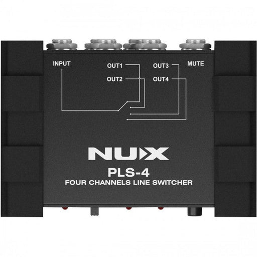 NUX PLS-4 Line Switcher 4-Channel (NXPLS4) - Gsus4