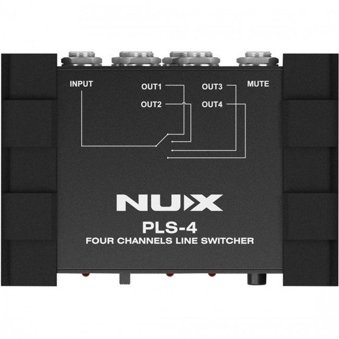 NUX PLS-4 Line Switcher 4-Channel (NXPLS4) - Gsus4