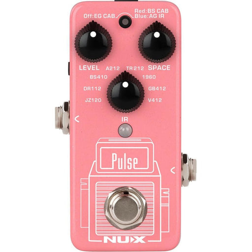 NUX Pulse Mini Core IR Loader Acoustic Guitar & Cab Simulator Effects Pedal (NXNSS4) - Gsus4