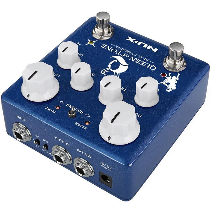 NUX Queen Of Tone Dual Overdrive Effects Pedal (NXNDO6) - Gsus4
