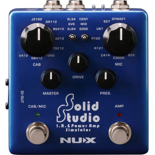 NUX Solid Studio IR & Power Amp Simulator (NXNSS5) - Gsus4