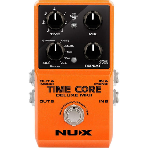 NUX Time Core Deluxe MK2 Delay Effects Pedal (NXTIMECOREII) - Gsus4
