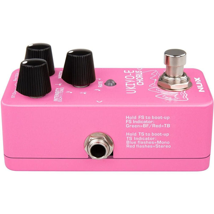 NUX Ukiyo-E Mini Core Chorus Effects Pedal (NXNCH4) - Gsus4