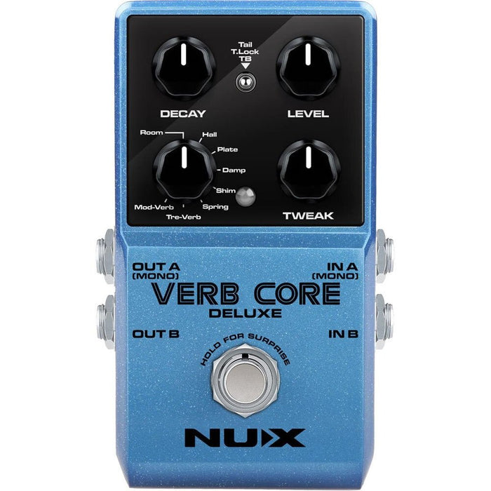 NUX Verb Core Deluxe Reverb Effects Pedal (NXVERBCORE) - Gsus4