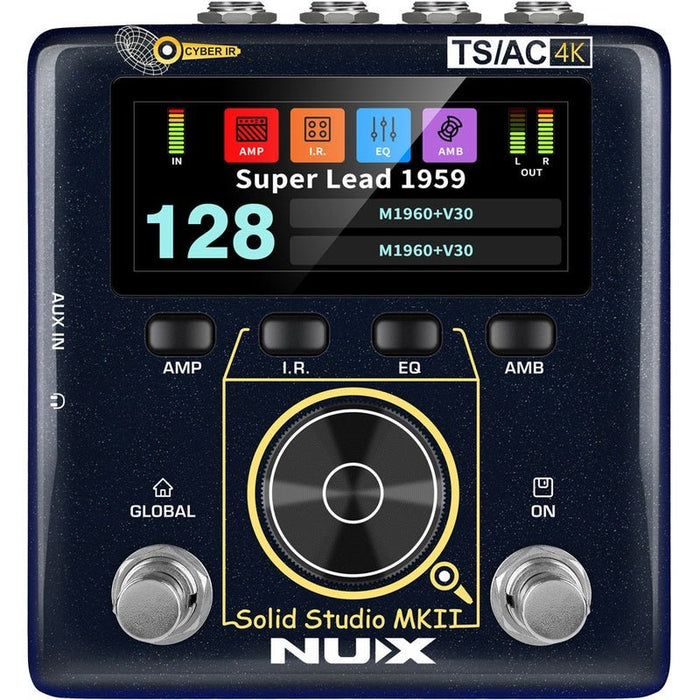 NUX Verdugo Series Solid Studio MKII Preamp, Power Amp Simulator & IR Loader (NXNSS6) - Gsus4