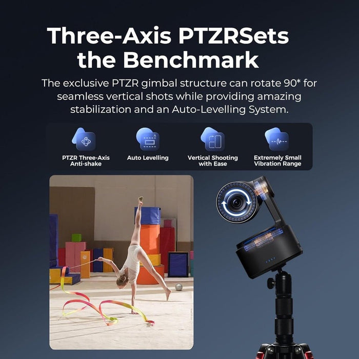 OBSBOT | TAIL 2 | AI - Powered PTZR NDI 4K Camera | w/ 5x Optical 12x Hybrid Zoom (OAB - 2305 - CW) - Gsus4