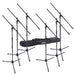 On Stage 6-Pack Microphone Boom Stands with Bag (OSMSP7706) - Gsus4