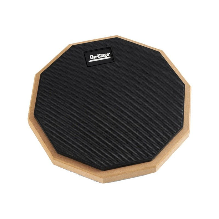 On Stage 8" Hexagonal Drum Practice Pad in Grey (DFP2800) - Gsus4