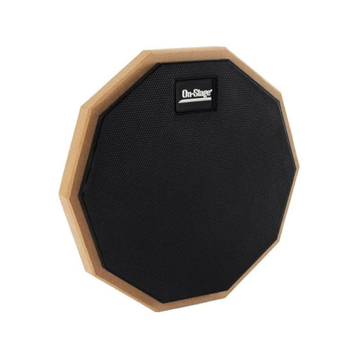 On Stage 8" Hexagonal Drum Practice Pad in Grey (DFP2800) - Gsus4
