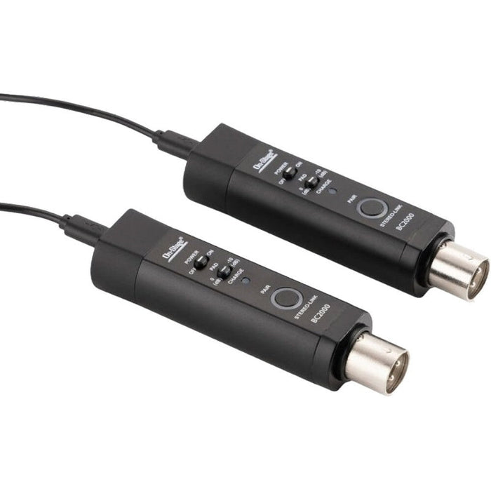 On Stage BC2000V2 XLR-Equipped, Rechargeable Stereo Bluetooth Converter (OSBC2000V2) - Gsus4