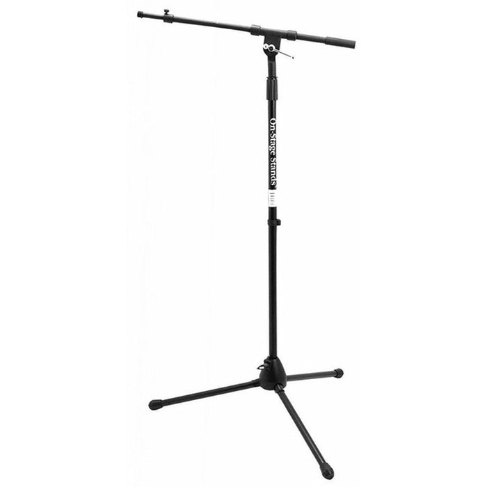On Stage Boom Mic Stand with Telescoping Euro Boom (OSMS7701TB) - Gsus4
