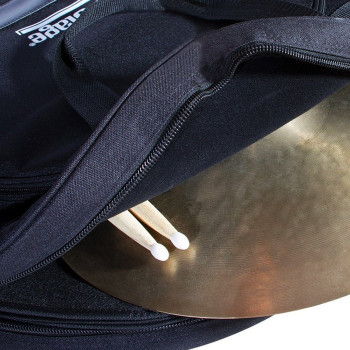 On-Stage CB4000 Deluxe Backpack Cymbal Bag in Black (DFCB4000) - Gsus4
