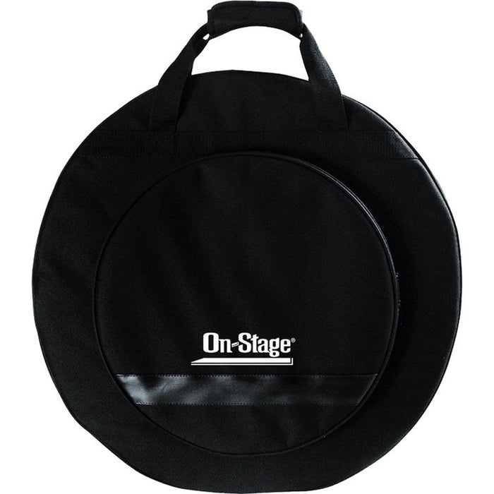On-Stage CB4000 Deluxe Backpack Cymbal Bag in Black (DFCB4000) - Gsus4