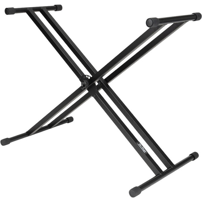 On Stage Classic Double X-Braced Keyboard Stand (OSKS7191W) - Gsus4