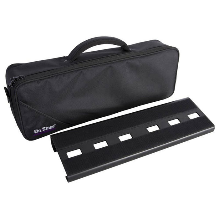 On Stage Compact Pedal Board with Custom Gig Bag (OSGPB2000) - Gsus4