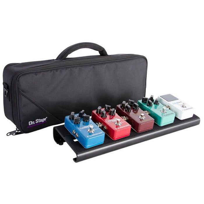 On Stage Compact Pedal Board with Custom Gig Bag (OSGPB2000) - Gsus4