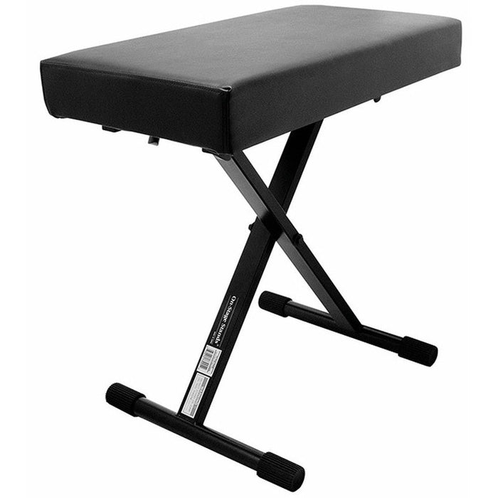 On Stage Deluxe Folding Keyboard Bench with 2.5" Extra Thick Padding (OSKT7800PLUS) - Gsus4