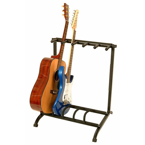 On Stage Five Space Foldable Multi Guitar Stand/Rack (OSGS7561) - Gsus4