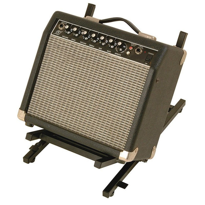 On Stage Folding Tiltback Amp Stand for Small Amps (OSRS4000) - Gsus4