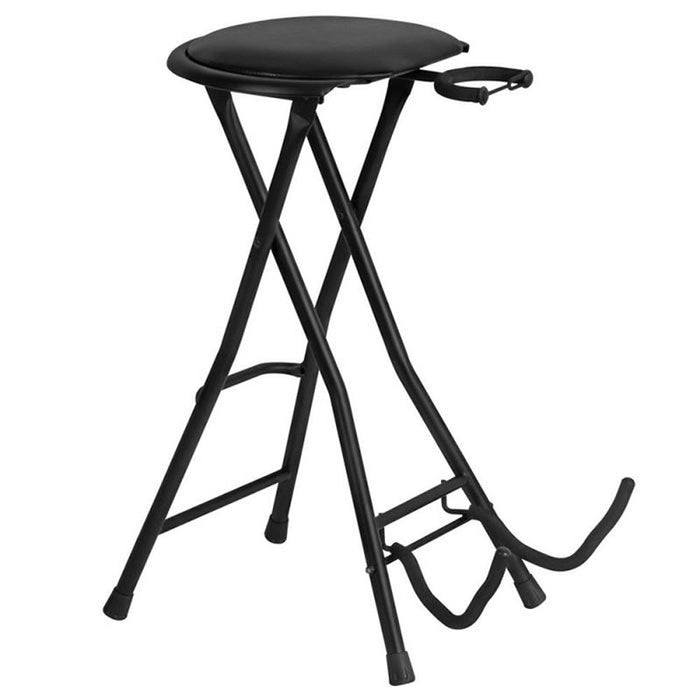 On Stage Guitarist Stool with Footrest and Guitar Stand (OSDT7500) - Gsus4