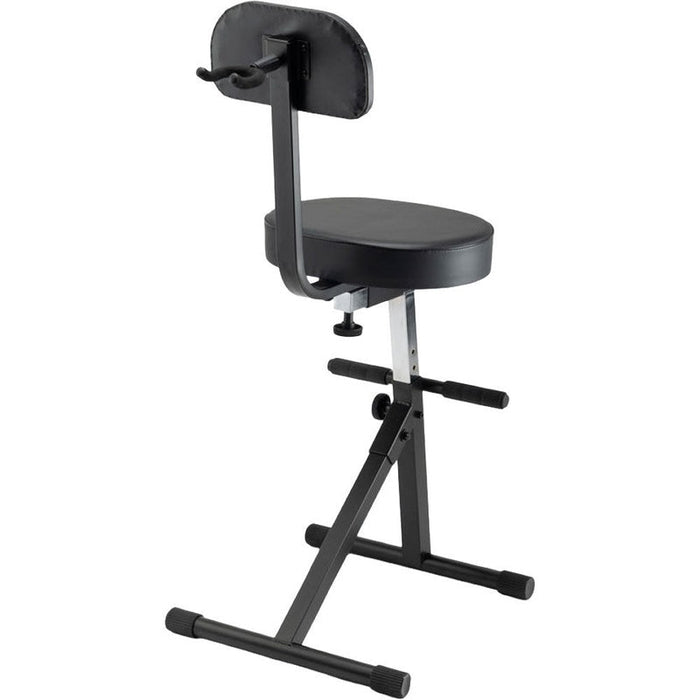 On Stage Height Adjustable Musicians Throne with Hanger (OSDT8500) - Gsus4