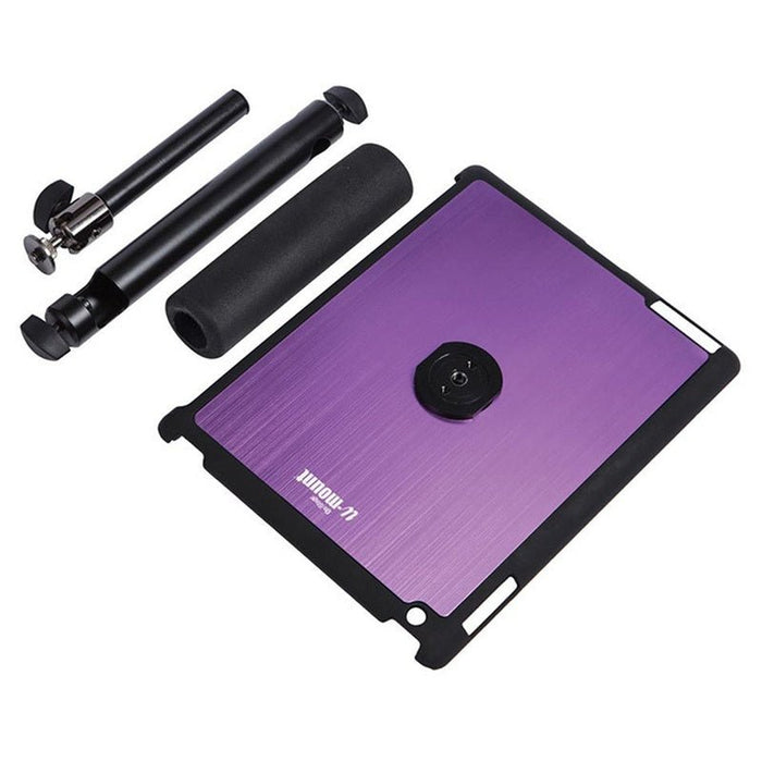 On Stage iPad Snap On Cover with Mounting Bar in Purple (OSTCM9160P) - Gsus4