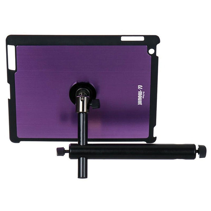 On Stage iPad Snap On Cover with Mounting Bar in Purple (OSTCM9160P) - Gsus4