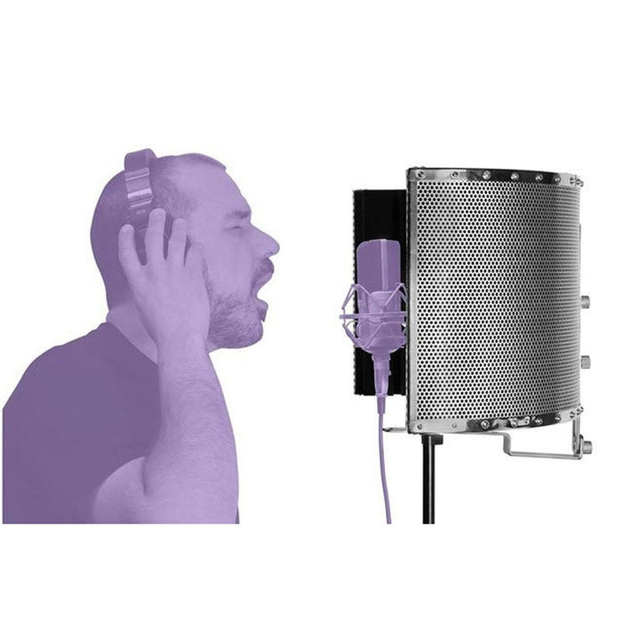 On Stage Isolation Shield with Mic Stand Mount & Microphone Mount (OSASMS4730) - Gsus4
