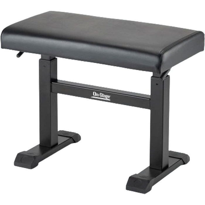 On Stage KB5503B Height-Adjustable Keyboard Bench in Black (OSKB5503B) - Gsus4