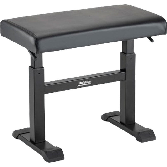 On Stage KB5503B Height-Adjustable Keyboard Bench in Black (OSKB5503B) - Gsus4